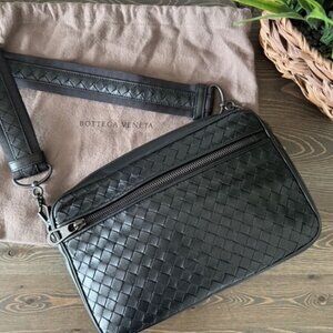 Bottega Veneta Intrecciato Messenger Bag